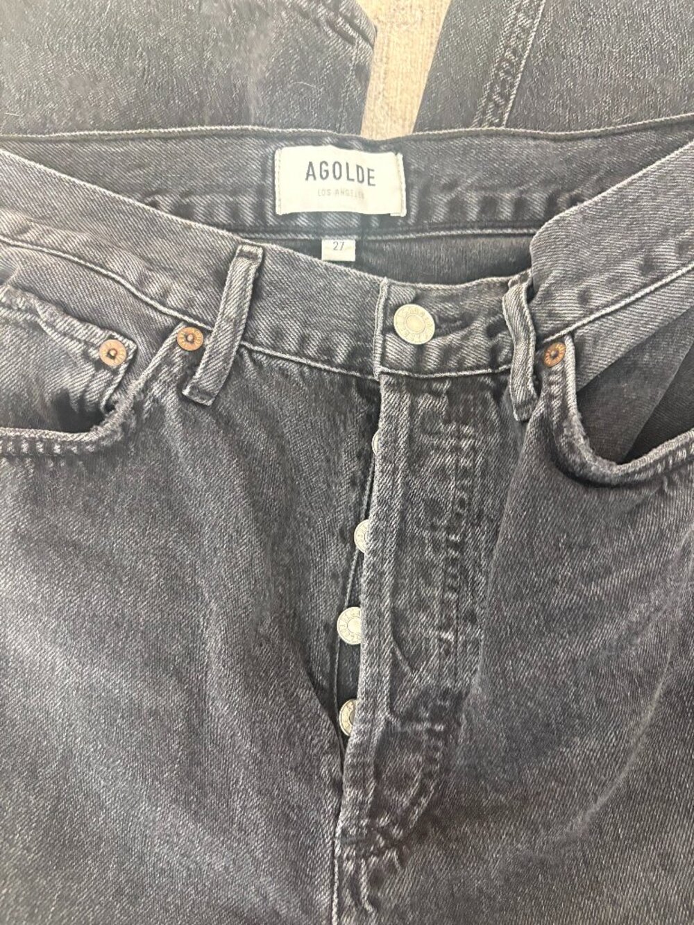 Agolde 90's Mid Rise Loose - Picture 2 of 7
